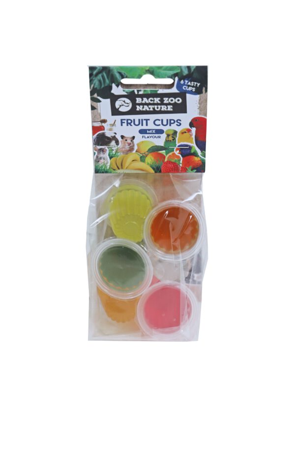 Back zoo nature - Fruitkuipjes mix, 6 stuks