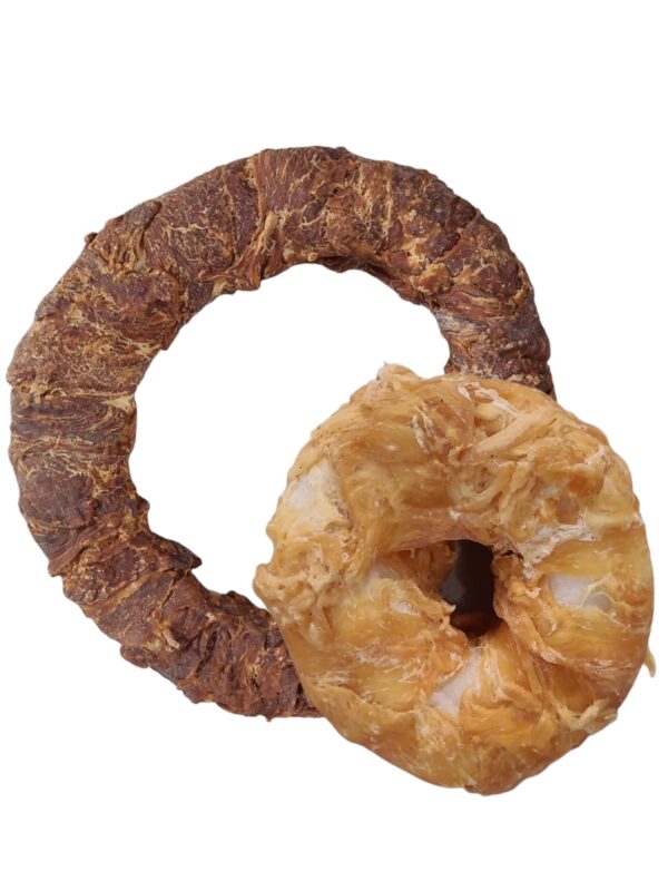 Kauwsnack - Kipdonut, 2 maten