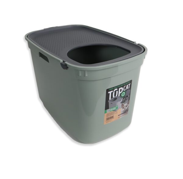 Moderna kattentoilet Top Cat, Olive/Green