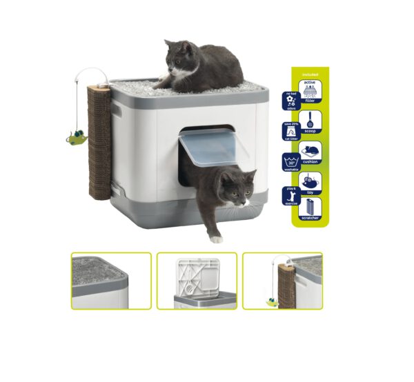 Moderna Kattentoilet/Slaapmand/speeltje - Afbeelding 2